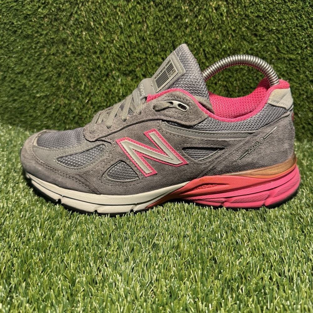 Size 8 - New Balance 990v4 Made in USA Grey Pink W